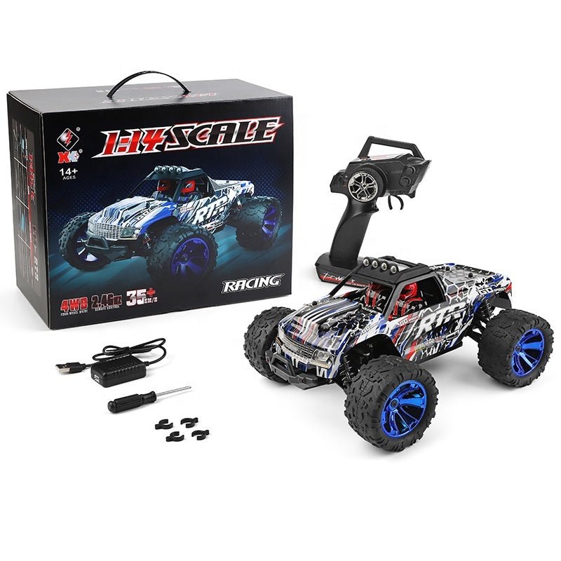 1/14 Monster Truck 4WD Off-Road - Wltoys 144018 - Jugueteria del Sur