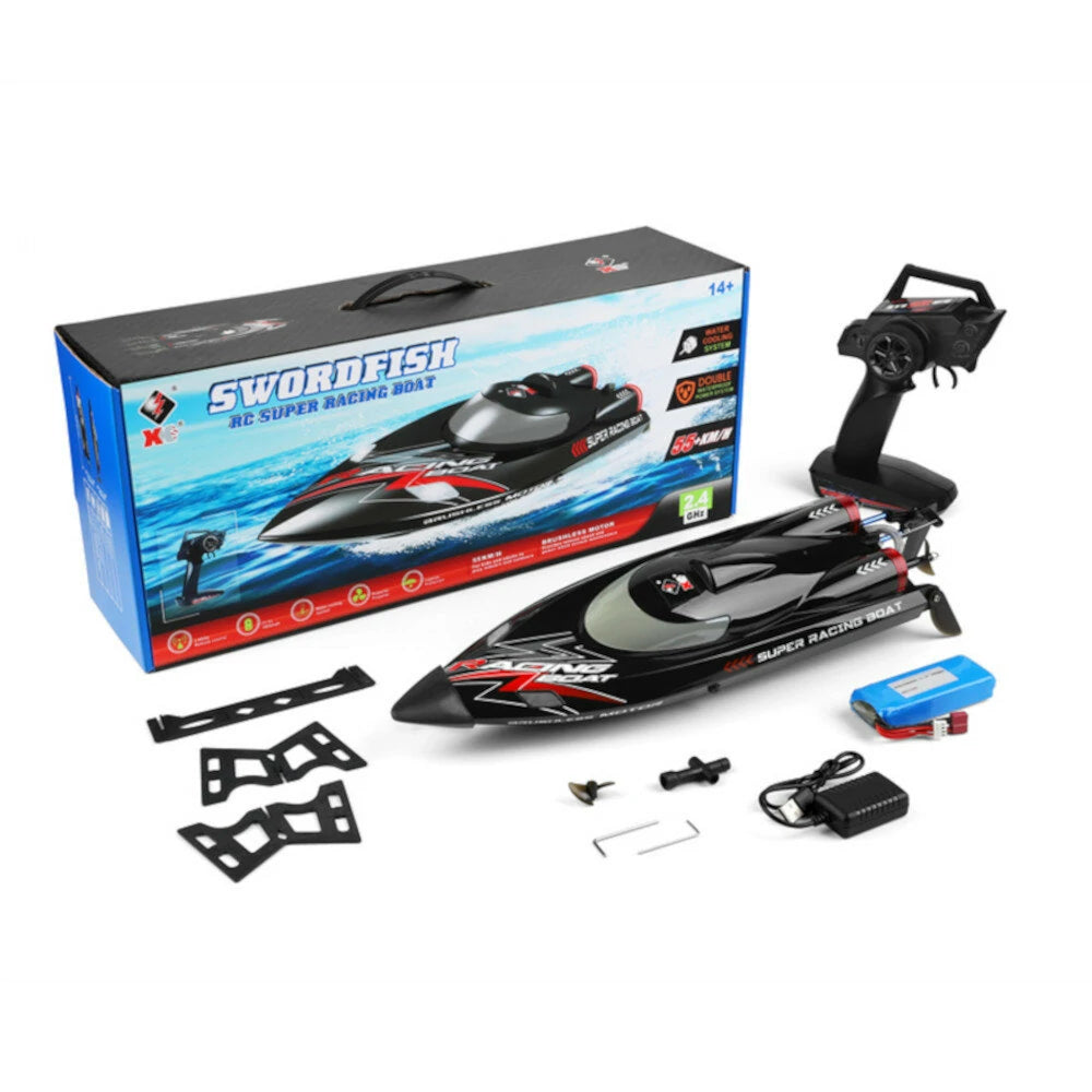 Lancha a Control Remoto - 467mm Sword Fish Racing - WLtoys WL916 - Jugueteria del Sur