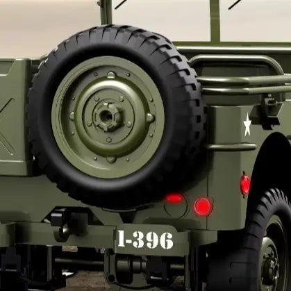 Auto a Control Remoto - 1/10 Classic 1941 Jeep Willys - JJRC C8815 JJRC