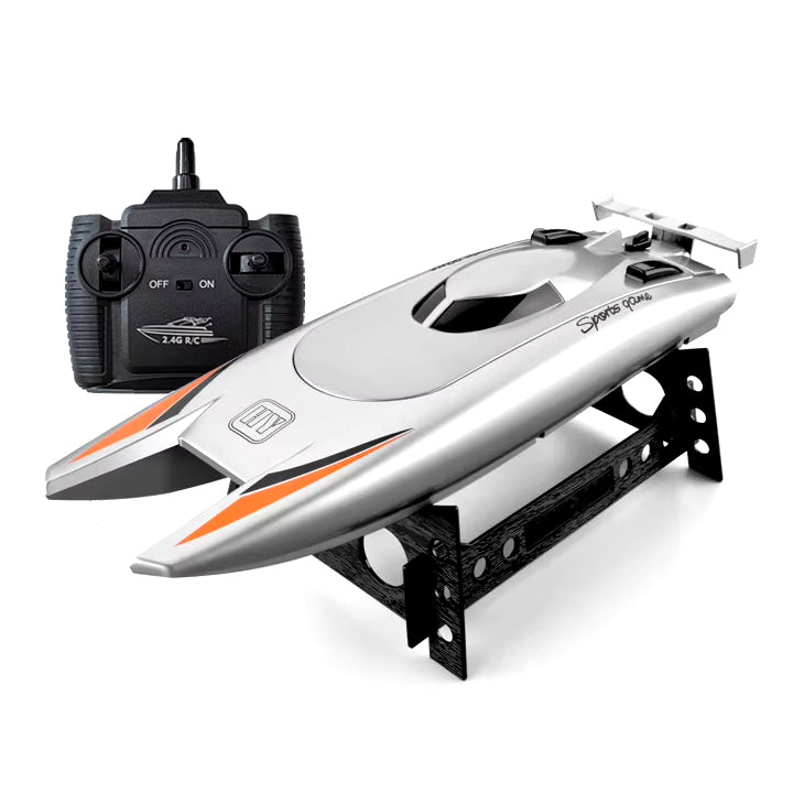Lancha a Control Remoto - 320mm Catamarán Motor Dual - YILE TOYS 805 - Jugueteria del Sur