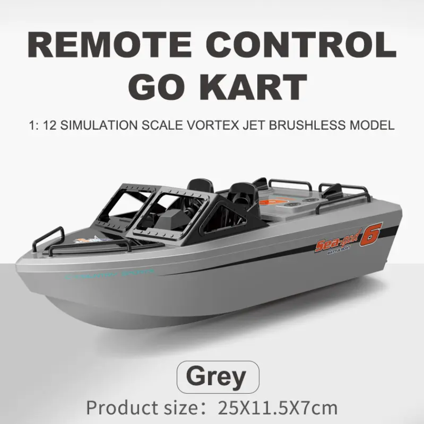 Lancha a Control Remoto - 245mm JET Sea God 6 - TY XIN TX693 - Jugueteria del Sur