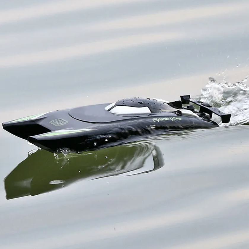 Lancha a Control Remoto - 320mm Catamarán Motor Dual - YILE TOYS 805 - Jugueteria del Sur
