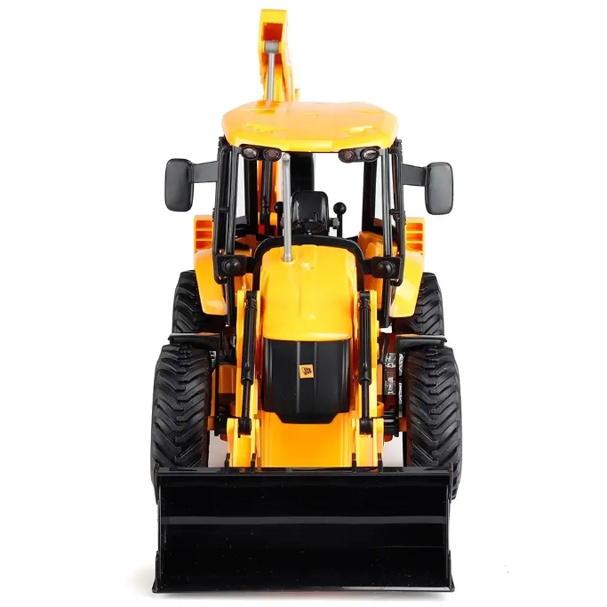 Máquina a Control Remoto - 1/20 Retro Excavadora JCB - Double Eagle E589 - Jugueteria del Sur