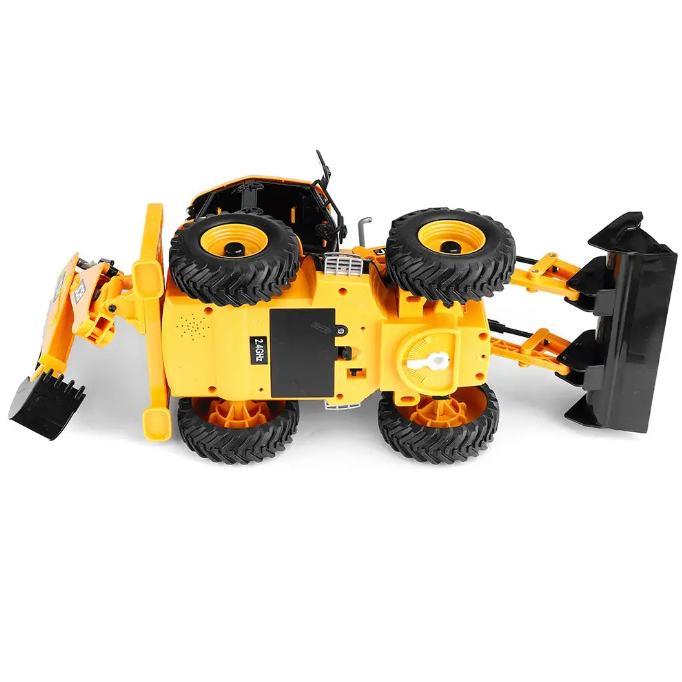 Máquina a Control Remoto - 1/20 Retro Excavadora JCB - Double Eagle E589 - Jugueteria del Sur