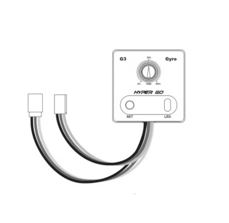 Giroscopio G3 Ajustable - Control Automático de Estabilidad Universal - Hyper Go - Jugueteria del Sur