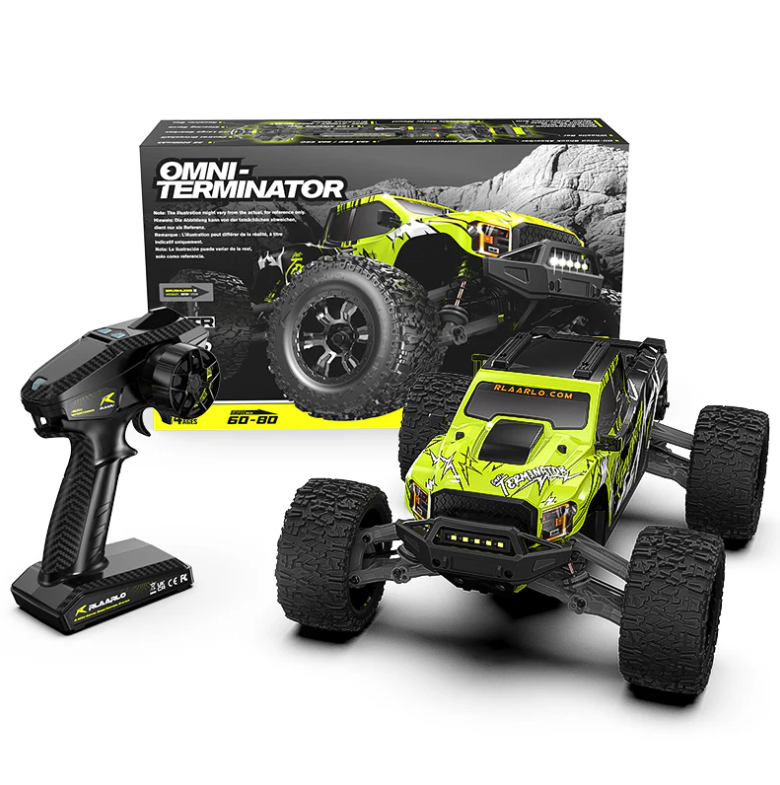 Auto a Control Remoto - 1/10 MINI Omni Terminator - Rlaarlo RZ001G-A RTR