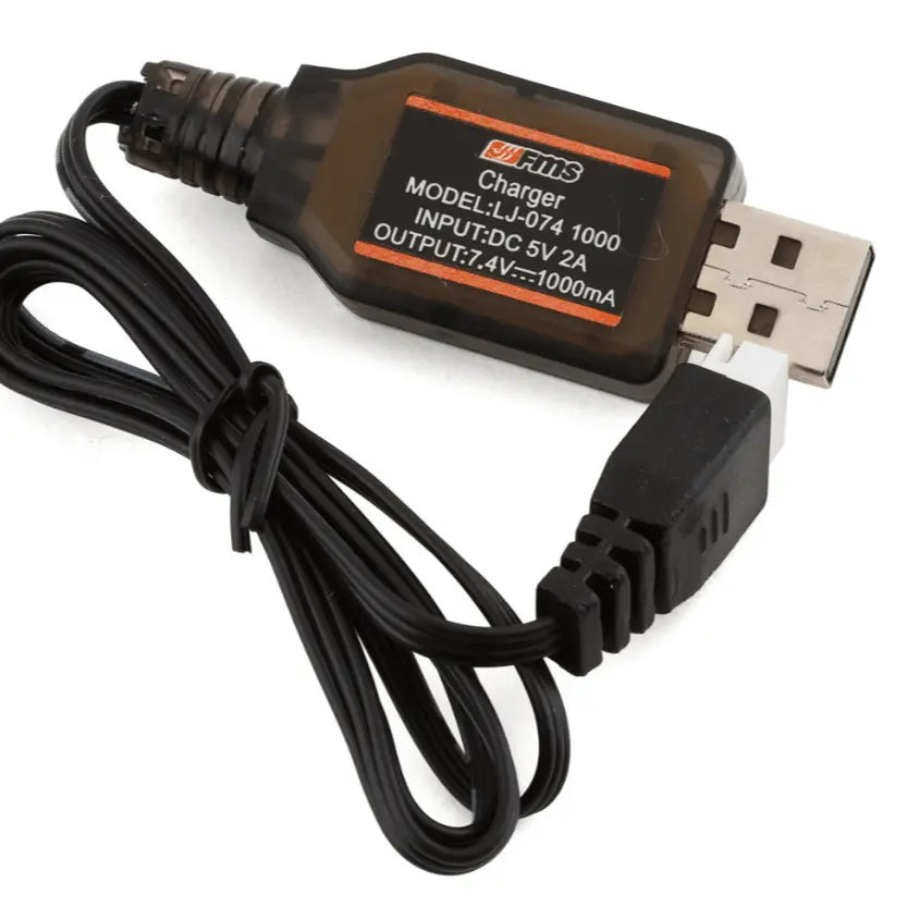 Cargador De Batería - 2S - USB 7,4V 1000mA - Juguetería del Sur