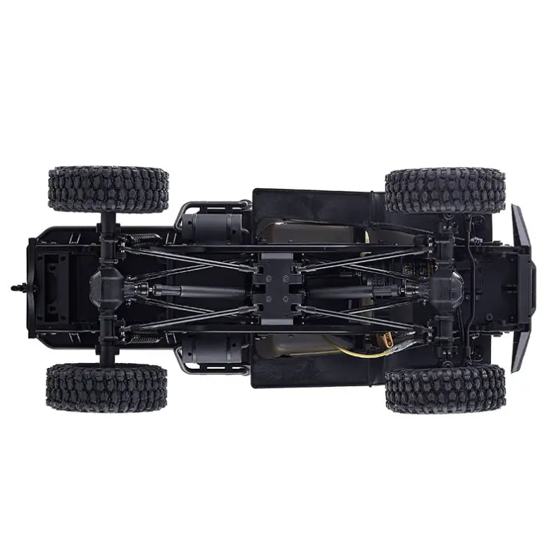 Auto a Control Remoto - 1/10 Atlas Mud Master - FMS Amarillo, Naranjo o Azul - Jugueteria del Sur