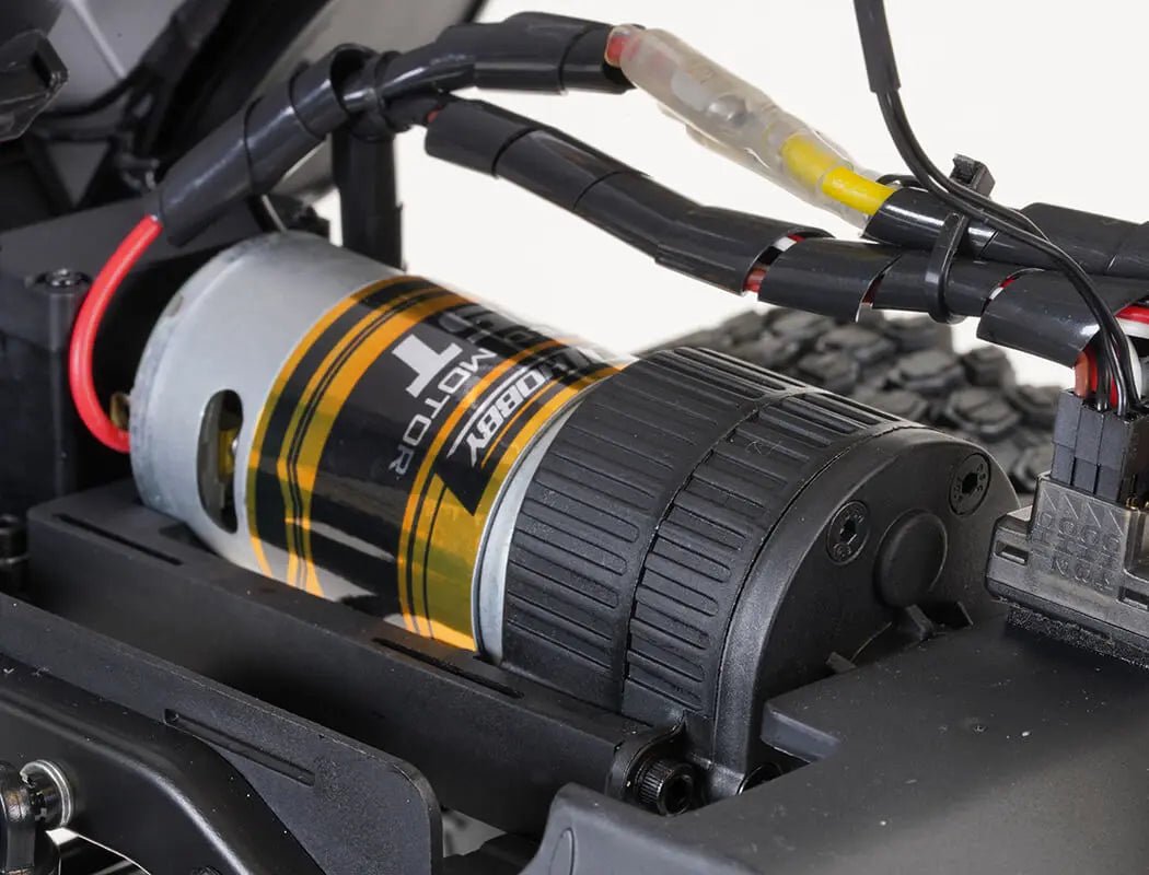 Auto a Control Remoto - 1/10 Atlas Mud Master - FMS Amarillo, Naranjo o Azul - Jugueteria del Sur