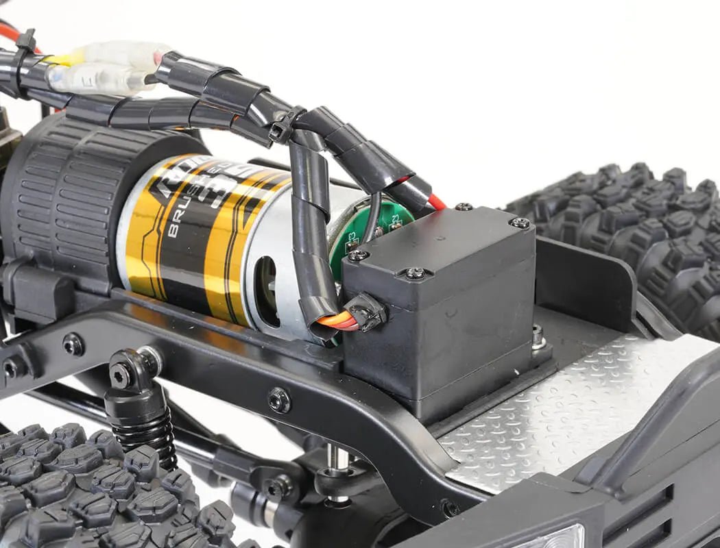 Auto a Control Remoto - 1/10 Atlas Mud Master - FMS Amarillo, Naranjo o Azul - Jugueteria del Sur