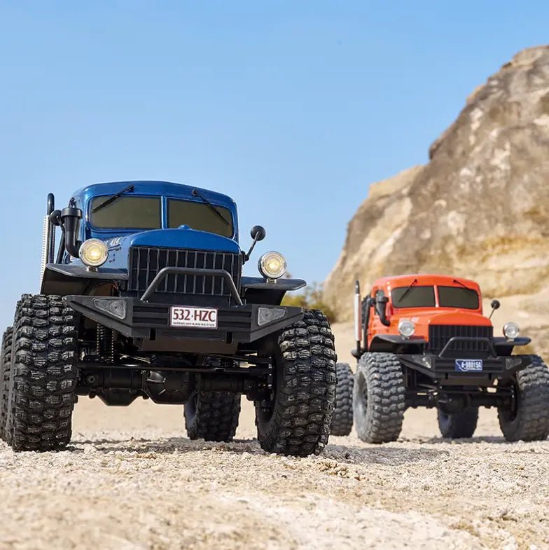 Auto a Control Remoto - 1/10 Atlas Mud Master - FMS Amarillo, Naranjo o Azul - Jugueteria del Sur