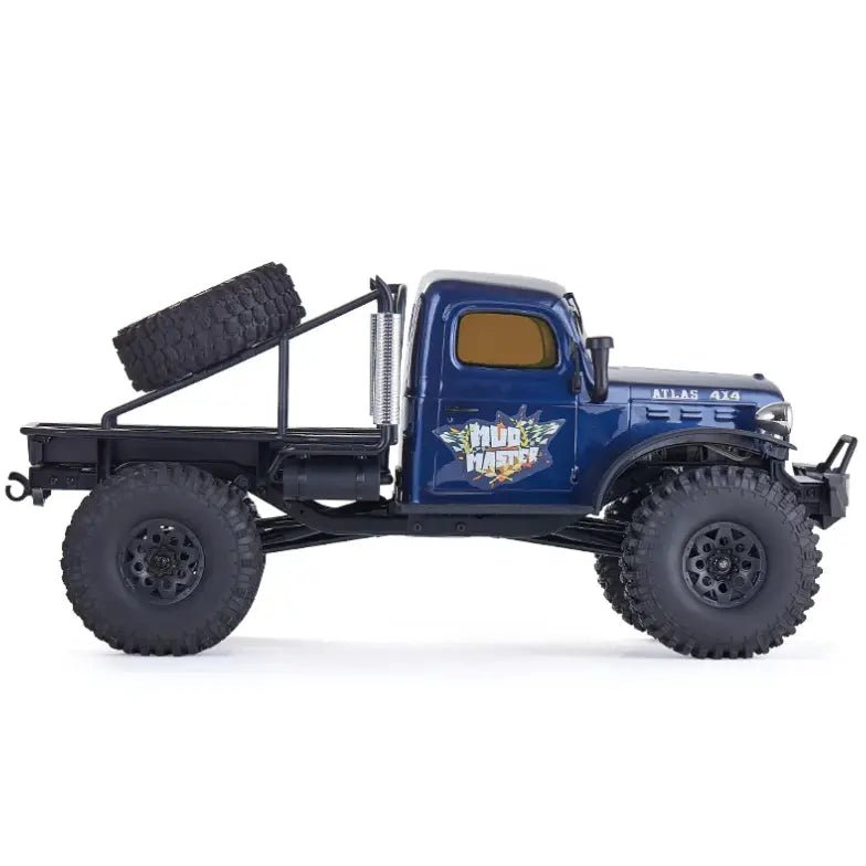 Auto a Control Remoto - 1/10 Atlas Mud Master - FMS Amarillo, Naranjo o Azul - Jugueteria del Sur