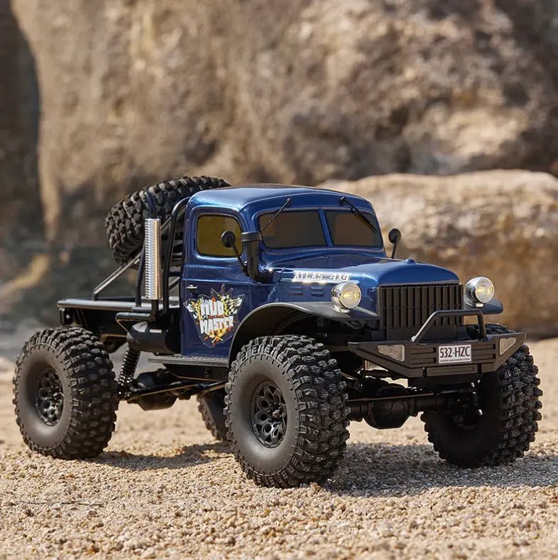 Auto a Control Remoto - 1/10 Atlas Mud Master - FMS Amarillo, Naranjo o Azul - Jugueteria del Sur