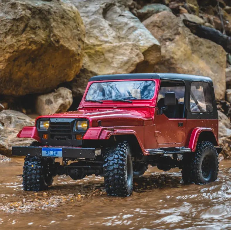 Auto a Control Remoto - 1/10 Mashigan Rock Crawler - FMS V2 - Jugueteria del Sur
