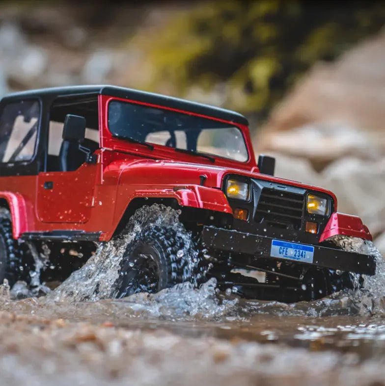 Auto a Control Remoto - 1/10 Mashigan Rock Crawler - FMS V2 - Jugueteria del Sur