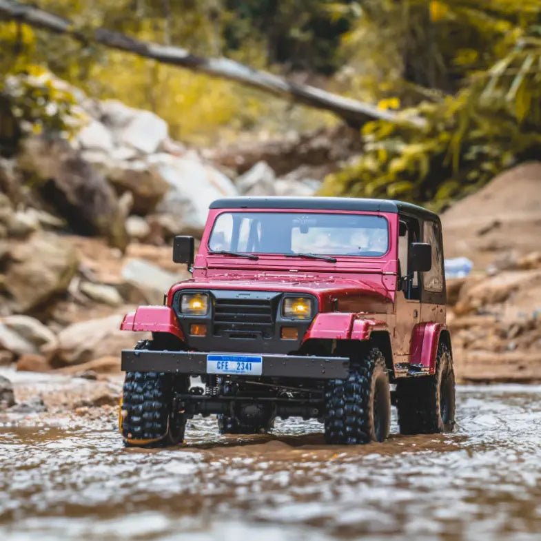 Auto a Control Remoto - 1/10 Mashigan Rock Crawler - FMS V2 - Jugueteria del Sur