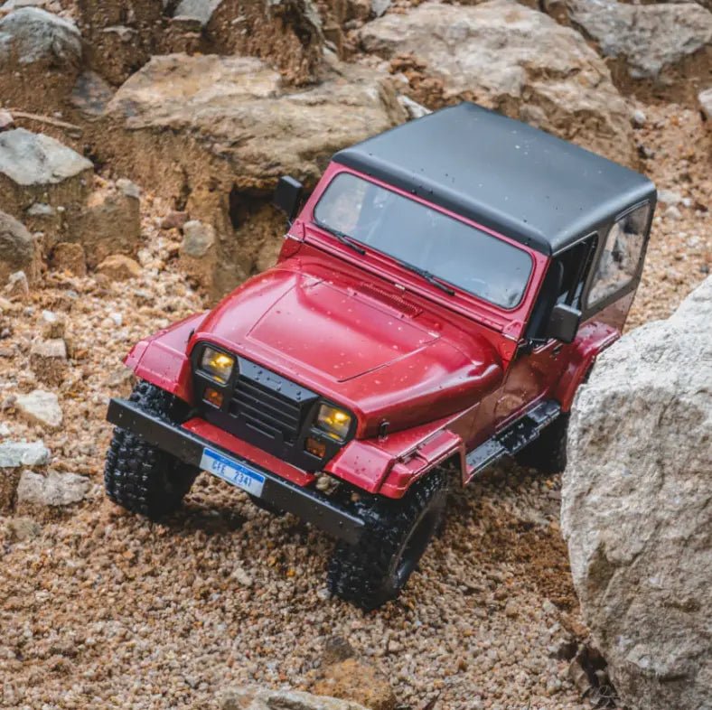 Auto a Control Remoto - 1/10 Mashigan Rock Crawler - FMS V2 - Jugueteria del Sur