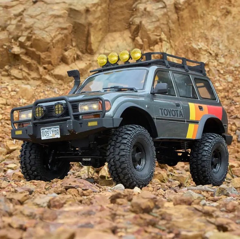 Auto a Control Remoto - 1/10 Toyota Land Cruiser 80 - FMS FCX10 LC80 - Jugueteria del Sur