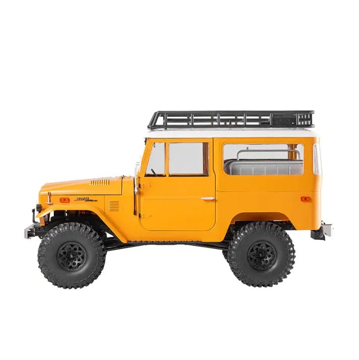 Auto a Control Remoto - 1/10 Toyota Land Cruiser FJ40 - FMS Amarillo o Azul - Jugueteria del Sur