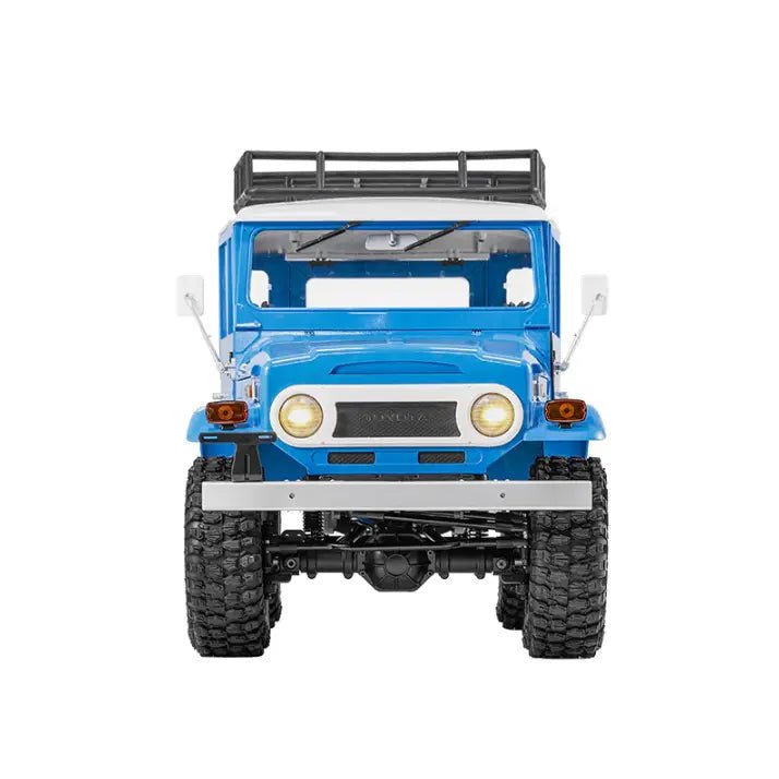 Auto a Control Remoto - 1/10 Toyota Land Cruiser FJ40 - FMS Amarillo o Azul - Jugueteria del Sur