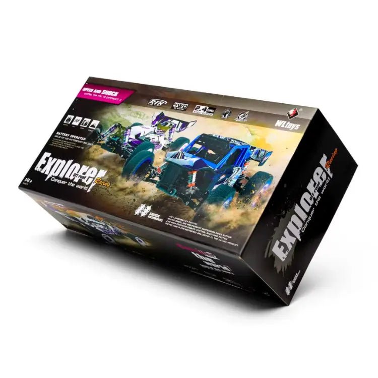 Auto a Control Remoto - 1/12 Buggy Habile - Wltoys 124018 Racing World - Jugueteria del Sur
