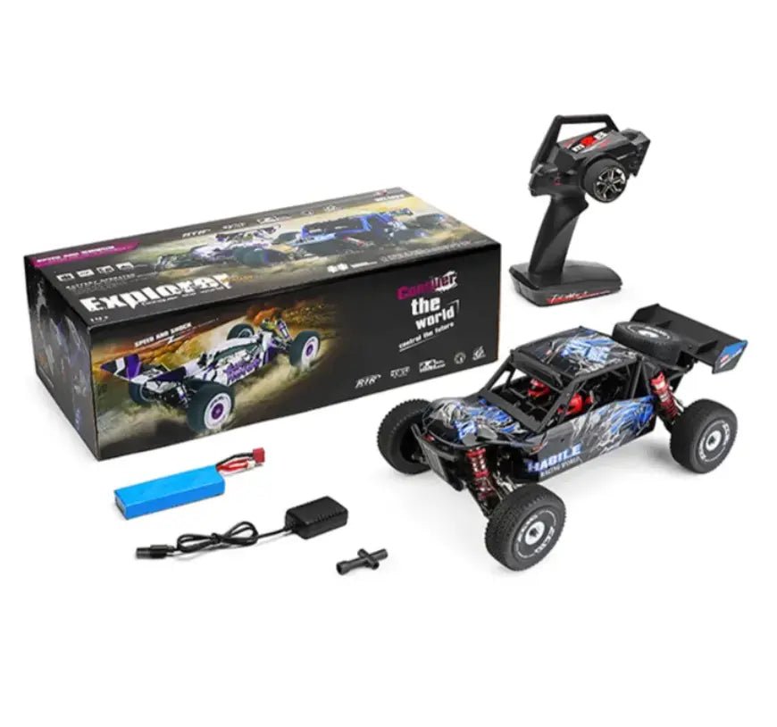 Auto a Control Remoto - 1/12 Buggy Habile - Wltoys 124018 Racing World - Jugueteria del Sur