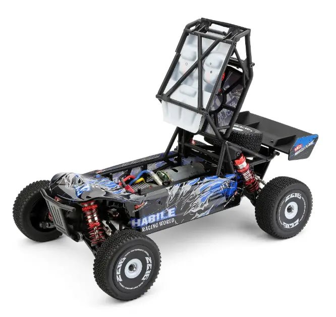 Auto a Control Remoto - 1/12 Buggy Habile - Wltoys 124018 Racing World - Jugueteria del Sur