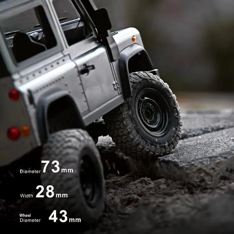 Auto a Control Remoto - 1/12 Land Rover Defender 90 - MN98 Versión II - Jugueteria del Sur