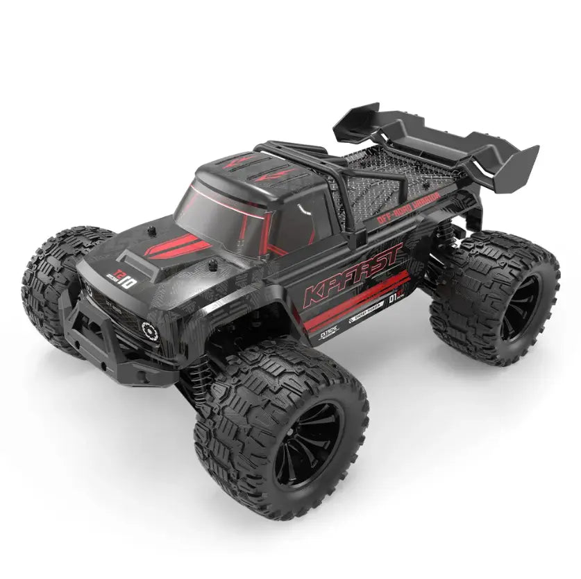 Auto a Control Remoto - 1/14 Camioneta KP FAST - KF18 Negro y Rojo - Jugueteria del Sur