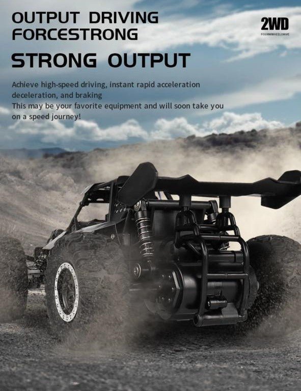Auto a Control Remoto - 1/16 Buggy Shuttle K.K - Azul . Naranjo . Rojo - Jugueteria del Sur
