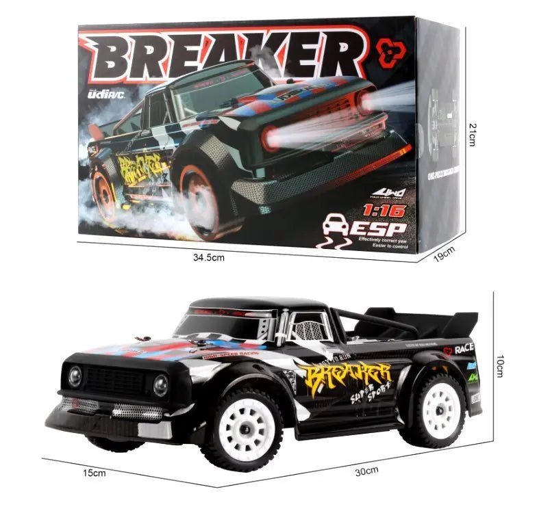 Auto a Control Remoto - 1/16 Drift Pista Breaker - UDIRC UD1601 - Jugueteria del Sur
