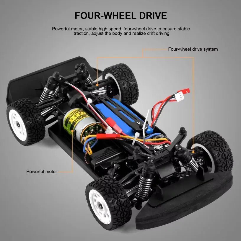 Auto a Control Remoto - 1/16 Drift Pista Panther - UDIRC UD1602 - Jugueteria del Sur