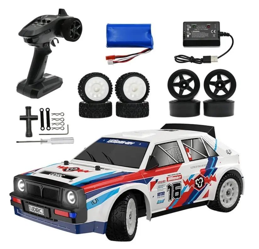 Auto a Control Remoto - 1/16 Drift Rally Lancia - UDIRC UD1603 - Jugueteria del Sur