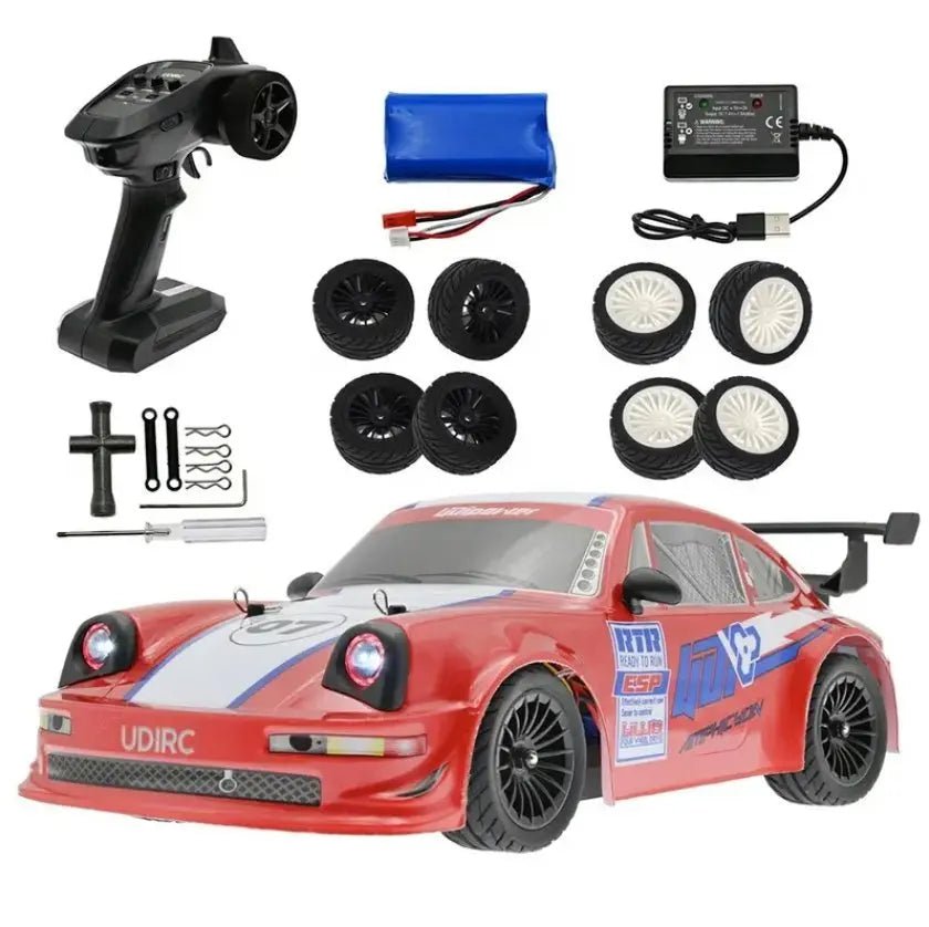 Auto a Control Remoto - 1/16 Drift Rally Porsche - UDIRC UD1607 - Jugueteria del Sur