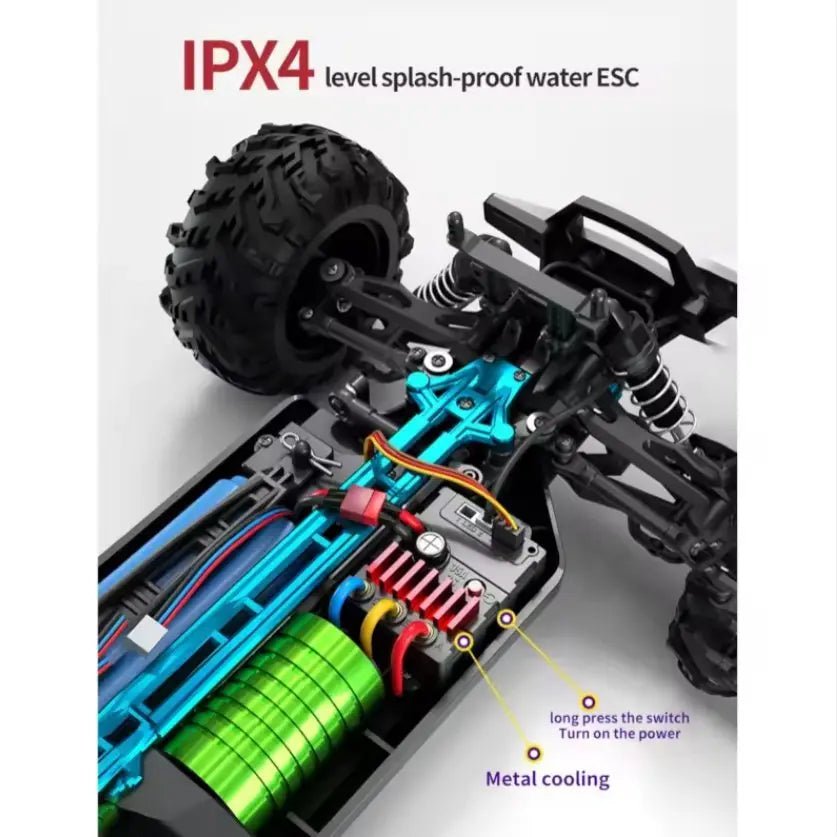 Auto a Control Remoto - 1/16 Jeep Gantry Rally - SCY 16103 PRO - Jugueteria del Sur