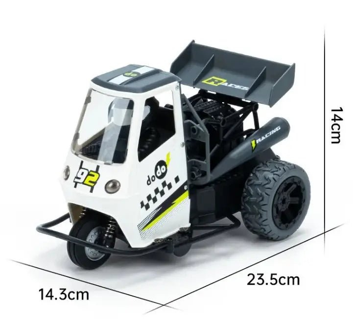 Auto a Control Remoto - 1/16 Motocicleta 3 Ruedas DoDo 95 - ZWN S915 - Jugueteria del Sur