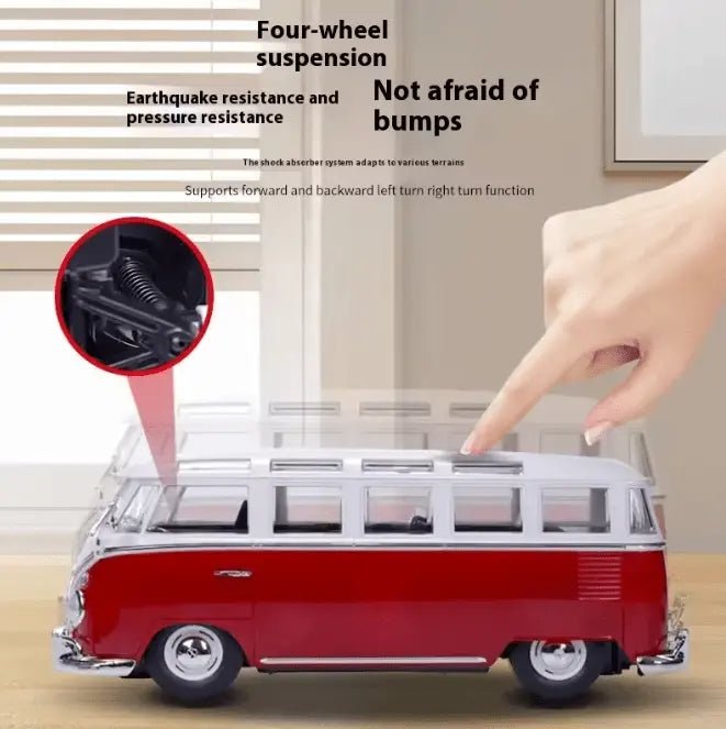 Auto a Control Remoto - 1/16 Volkswagen tipo 2, T1 - Maisto - Jugueteria del Sur