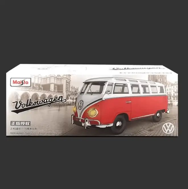 Auto a Control Remoto - 1/16 Volkswagen tipo 2, T1 - Maisto - Jugueteria del Sur