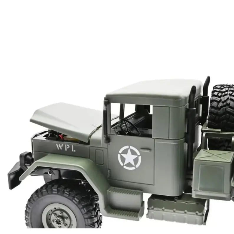 Auto a Control Remoto - 1/18 Camión Militar - JJRC Q69 - YW - Jugueteria del Sur