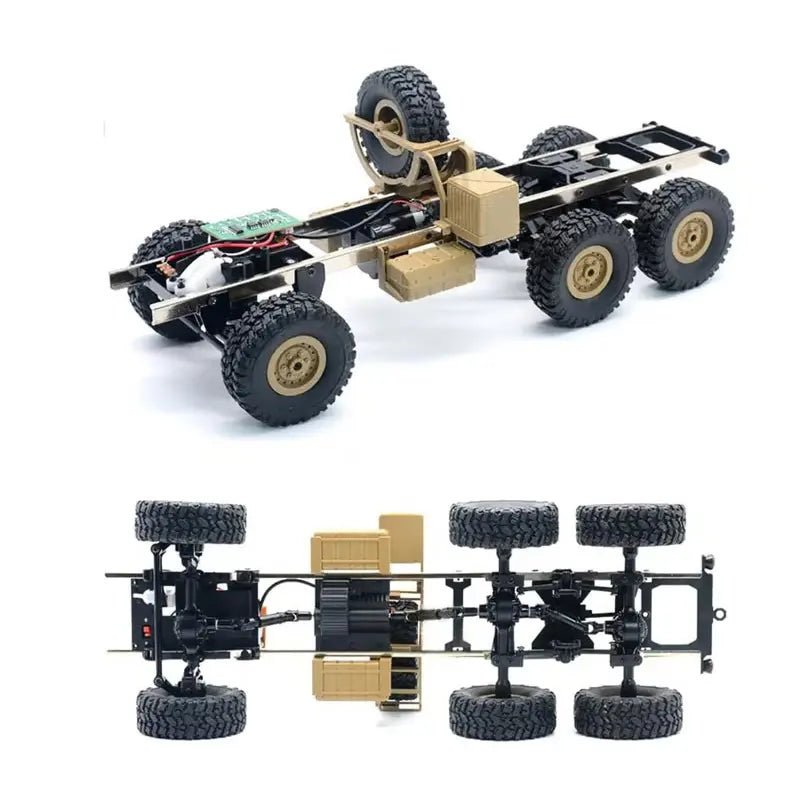 Auto a Control Remoto - 1/18 Camión Militar - JJRC Q69 - YW - Jugueteria del Sur