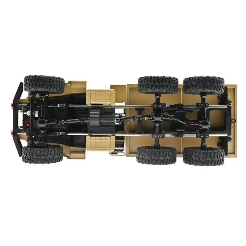 Auto a Control Remoto - 1/18 Camión Militar - JJRC Q69 - YW - Jugueteria del Sur