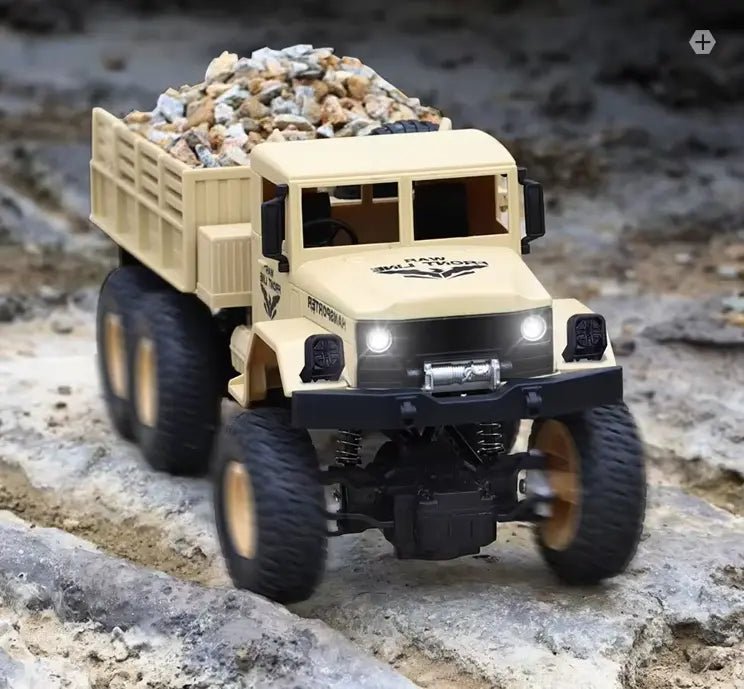 Auto a Control Remoto - 1/18 Camión Militar - JJRC Q69 - YW - Jugueteria del Sur