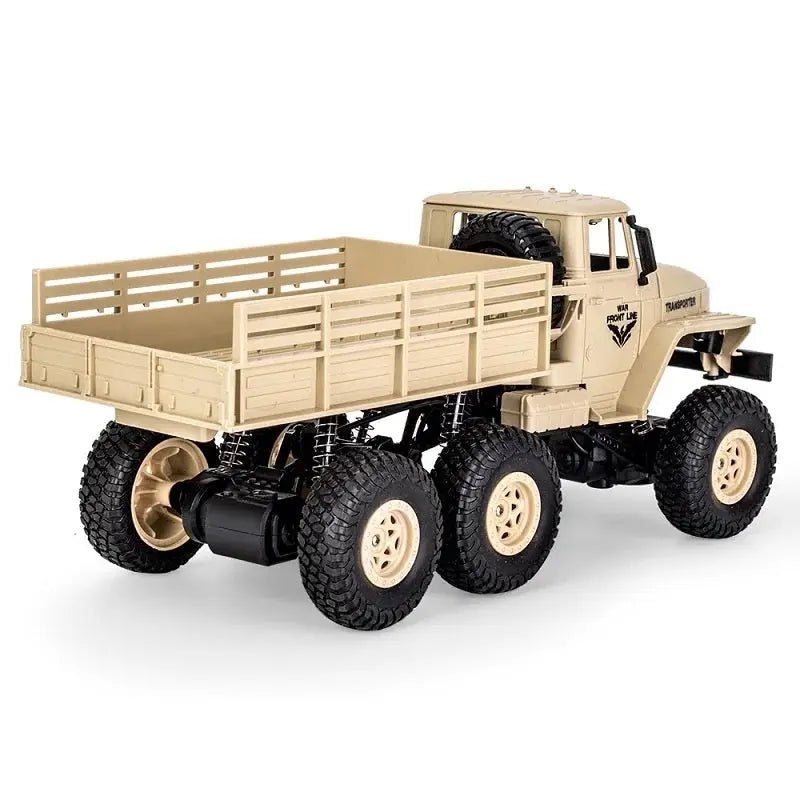 Auto a Control Remoto - 1/18 Camión Militar - JJRC Q69 - YW - Jugueteria del Sur