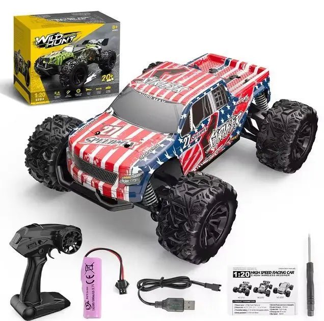 Auto a Control Remoto - 1/20 Camioneta Wild Hunt - Striker S777 - Jugueteria del Sur