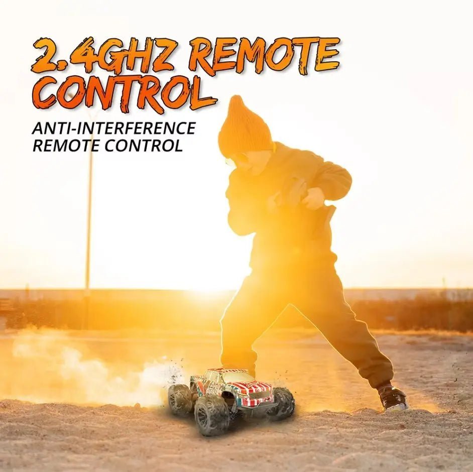 Auto a Control Remoto - 1/20 Drift Racing Wild Hunt - S767 Azul o Verde - Jugueteria del Sur