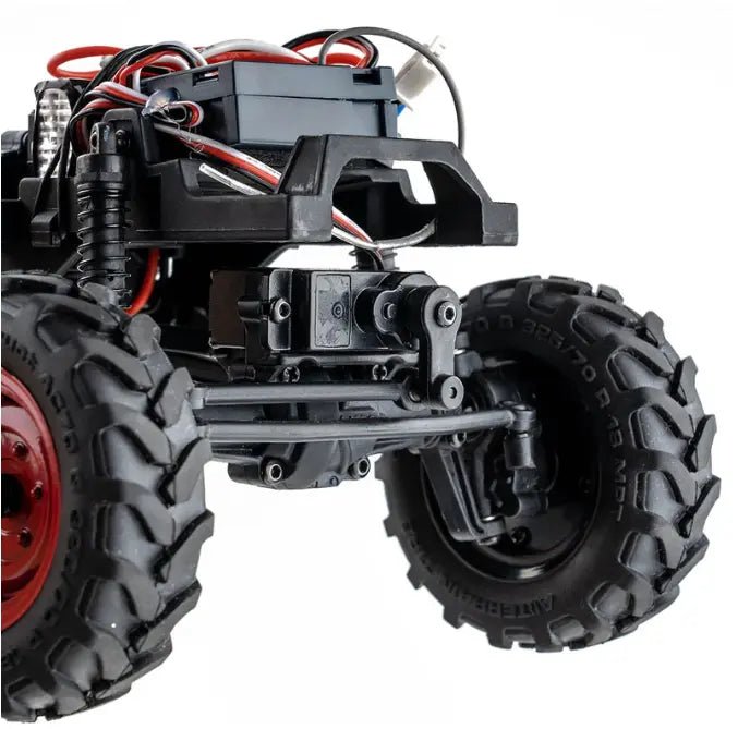 Auto a Control Remoto - 1/24 Power Wagon - FMS FCX24 Amarillo, Azul o Rojo - Jugueteria del Sur