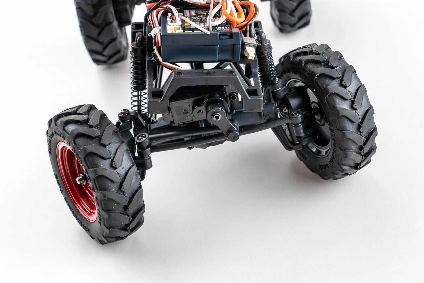 Auto a Control Remoto - 1/24 Power Wagon - FMS FCX24 Amarillo, Azul o Rojo - Jugueteria del Sur