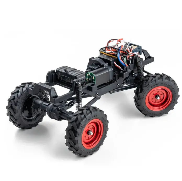Auto a Control Remoto - 1/24 Power Wagon - FMS FCX24 Amarillo, Azul o Rojo - Jugueteria del Sur