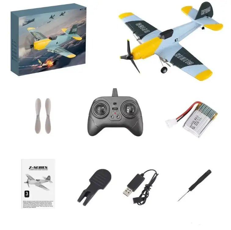 Avión a Control Remoto - 370mm Glider BF109 - KF811 - Jugueteria del Sur