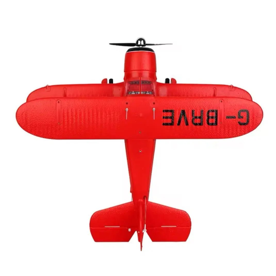 Avión a Control Remoto - 420mm Beechcraft D17 Staggerwing - Wltoys A300 Rojo - Jugueteria del Sur